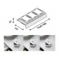 NOS Organizator sertar tip SP,adancime 350mm,gri orion